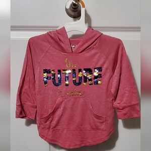 Girls hoodie shirt with Sequins